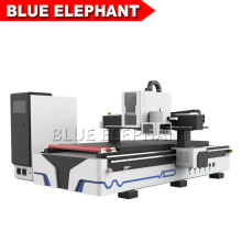 Blueelephant 1325 Wooden Furniture 3D Statues Making Machine CNC Router with Carousel Tool Changer